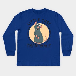 Ratatouille Tribute - Ratatouille Little Chef Kitchen - Epcot Remy Haunted Mansion - Pixar Rat Lion King Wall e - Up - ratatouille - Pirates Of The Caribbean - ratatouille -Tangled Kids Long Sleeve T-Shirt